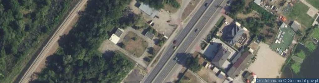 Zdjęcie satelitarne Stacja LPG