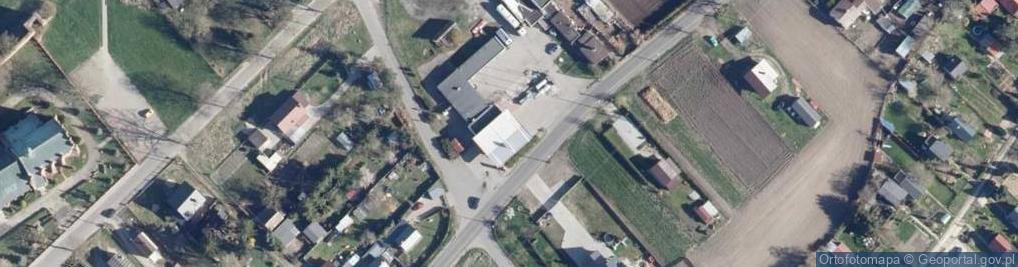 Zdjęcie satelitarne Stacja LPG