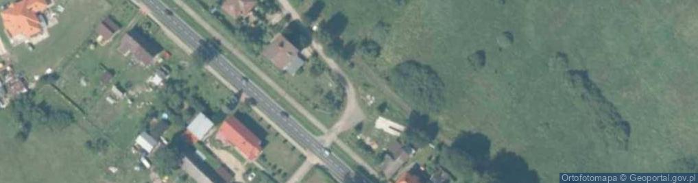 Zdjęcie satelitarne Stacja LPG