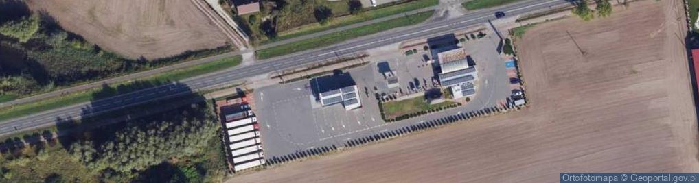Zdjęcie satelitarne Stacja LPG