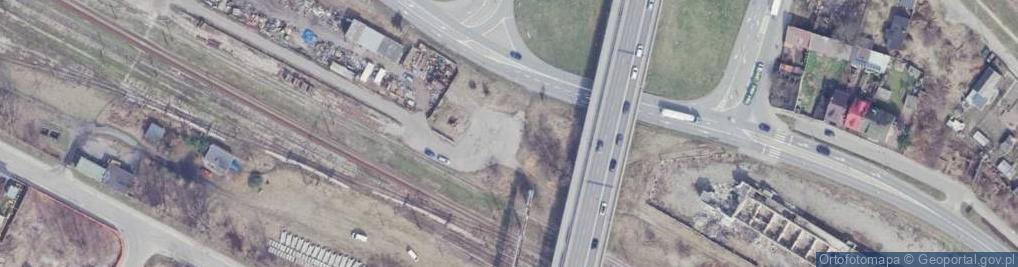 Zdjęcie satelitarne Stacja LPG
