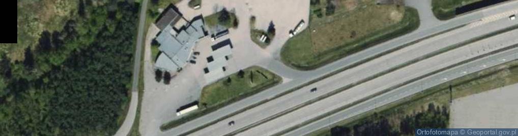 Zdjęcie satelitarne Stacja LPG