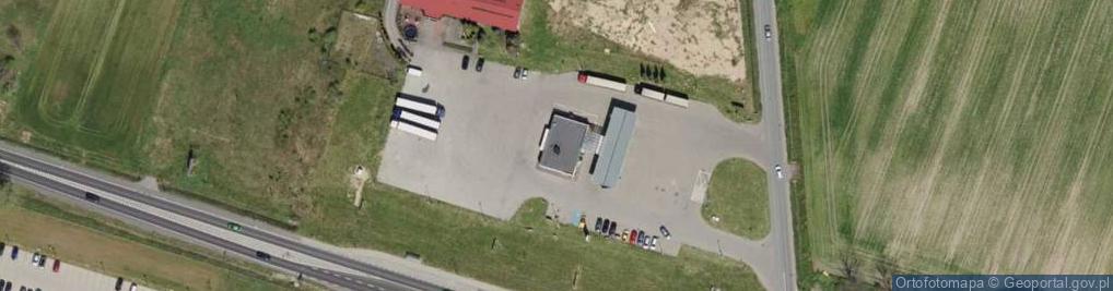Zdjęcie satelitarne Stacja LPG