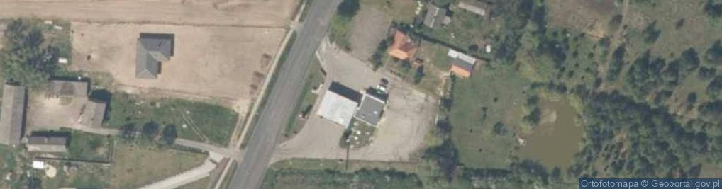 Zdjęcie satelitarne Stacja LPG