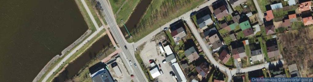 Zdjęcie satelitarne Stacja LPG