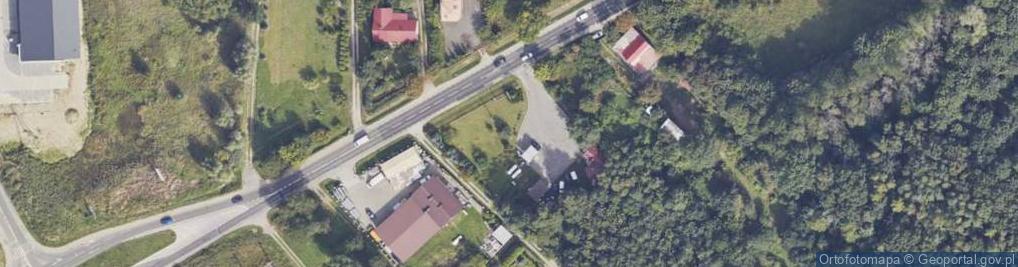 Zdjęcie satelitarne Stacja LPG