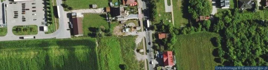 Zdjęcie satelitarne Stacja LPG