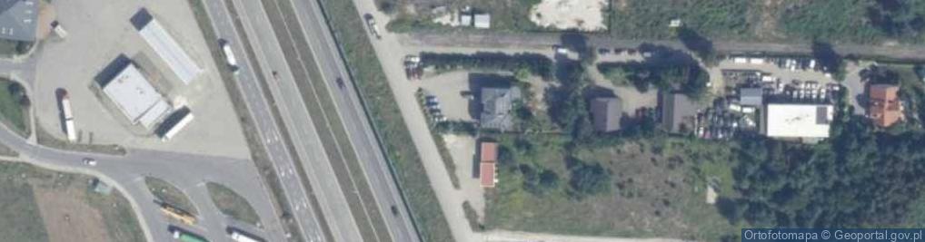 Zdjęcie satelitarne Stacja LPG