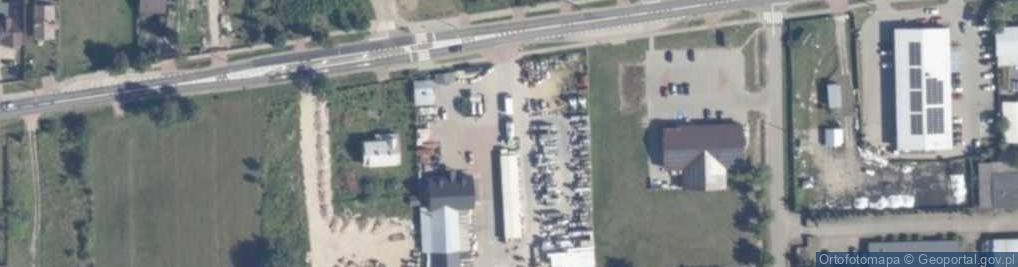 Zdjęcie satelitarne Stacja LPG