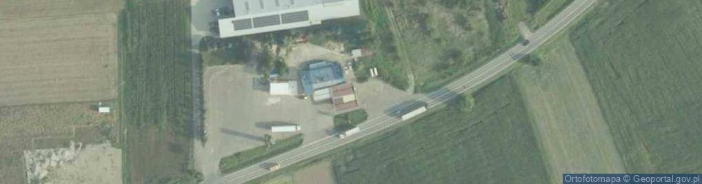 Zdjęcie satelitarne Stacja LPG