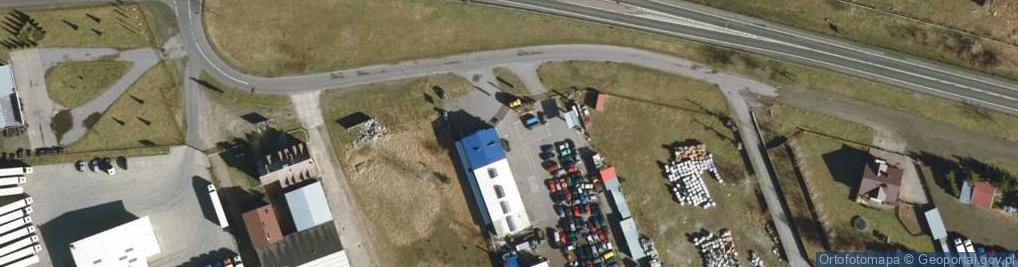 Zdjęcie satelitarne Stacja LPG