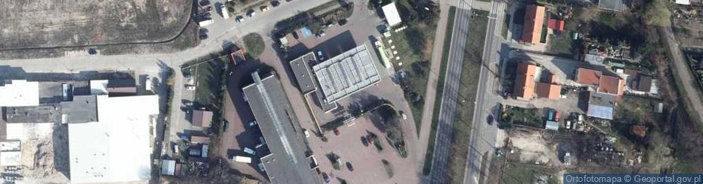 Zdjęcie satelitarne Stacja LPG