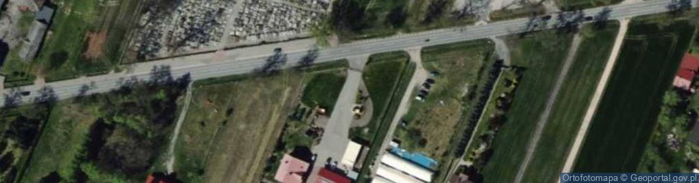 Zdjęcie satelitarne Stacja LPG