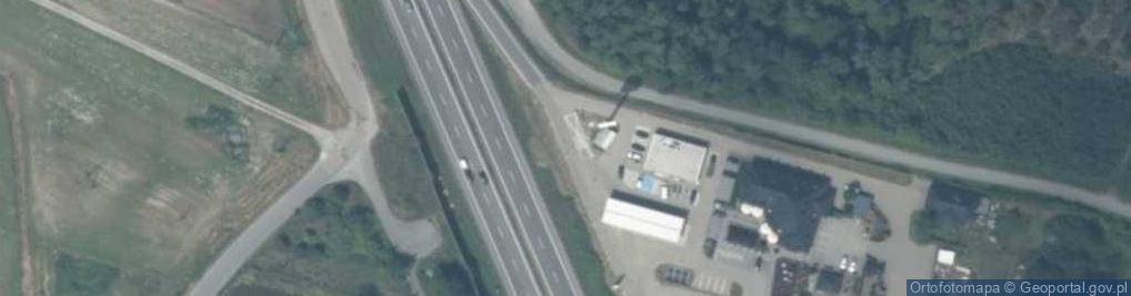 Zdjęcie satelitarne Stacja LPG