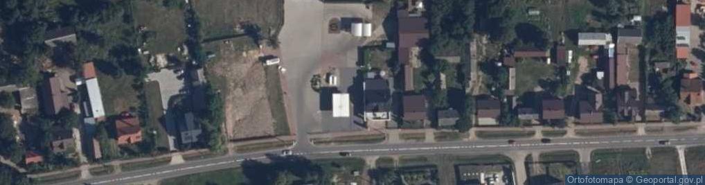 Zdjęcie satelitarne Stacja LPG