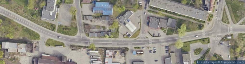 Zdjęcie satelitarne Stacja LPG