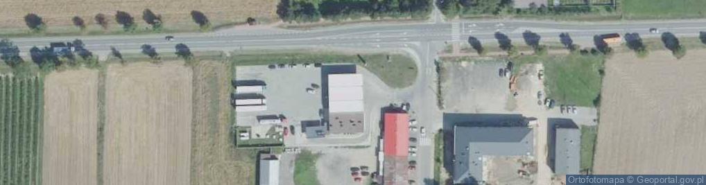 Zdjęcie satelitarne Stacja LPG