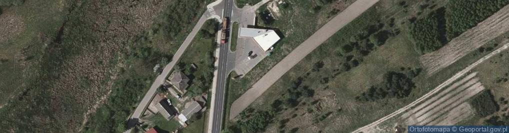 Zdjęcie satelitarne Stacja LPG