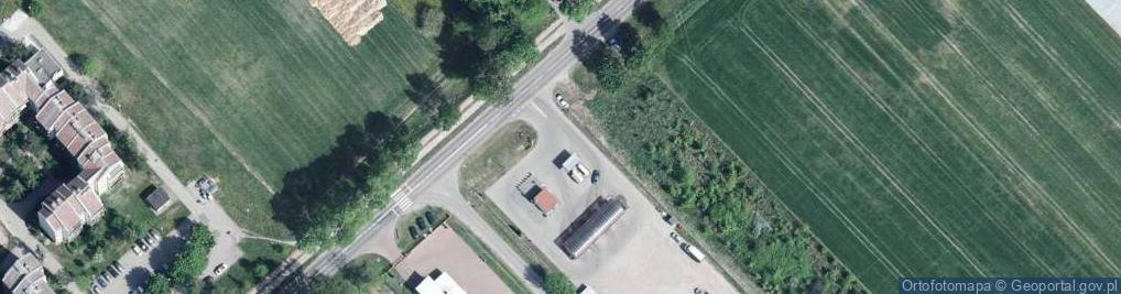 Zdjęcie satelitarne Stacja LPG