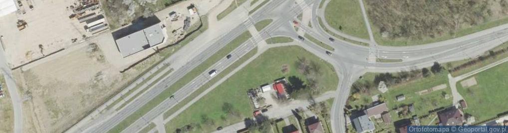 Zdjęcie satelitarne Stacja LPG
