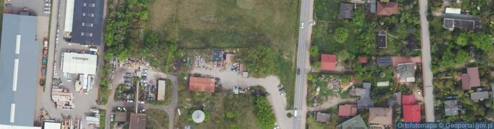 Zdjęcie satelitarne Stacja LPG