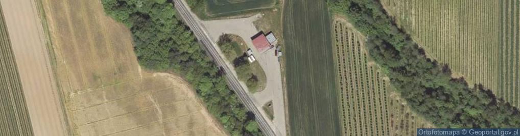Zdjęcie satelitarne Stacja LPG