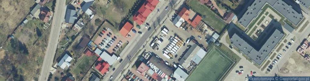 Zdjęcie satelitarne Stacja LPG