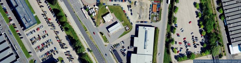 Zdjęcie satelitarne Stacja Shell