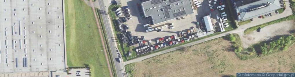 Zdjęcie satelitarne MAN Truck & Bus Polska Sp. z o.o. O/ Czeladź