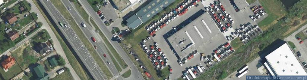 Zdjęcie satelitarne MAN Truck i Bus Center Modlnica