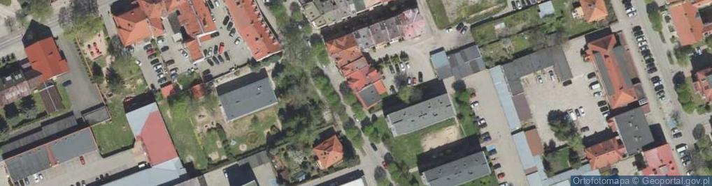 Zdjęcie satelitarne mBank - Oddział MSP