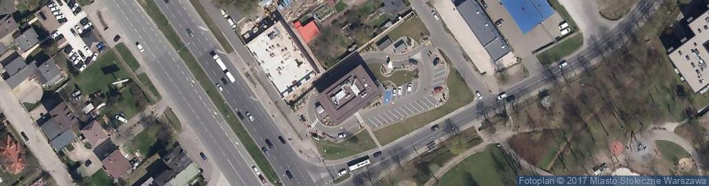 Zdjęcie satelitarne McDonald's