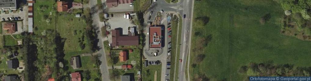Zdjęcie satelitarne McDonald's