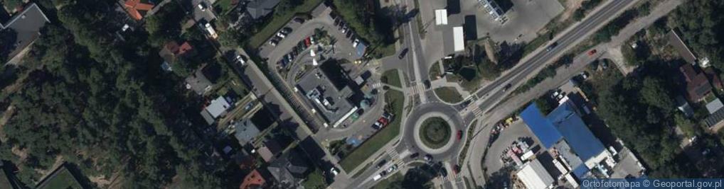 Zdjęcie satelitarne McDonald's