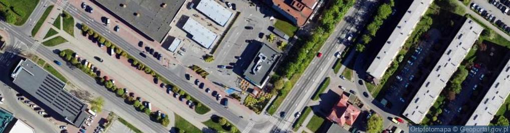 Zdjęcie satelitarne McDonald's