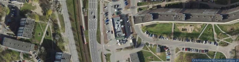Zdjęcie satelitarne McDonald's