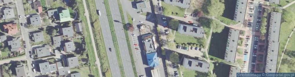 Zdjęcie satelitarne McDonald's