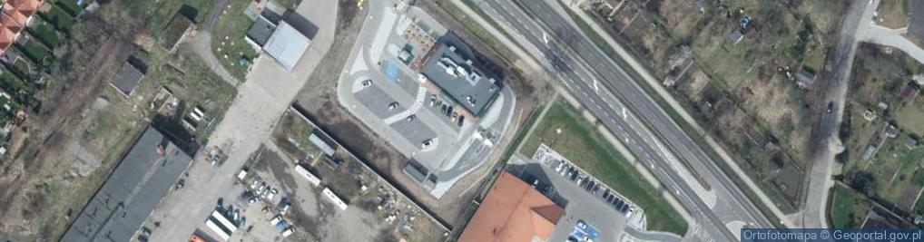 Zdjęcie satelitarne McDonald's