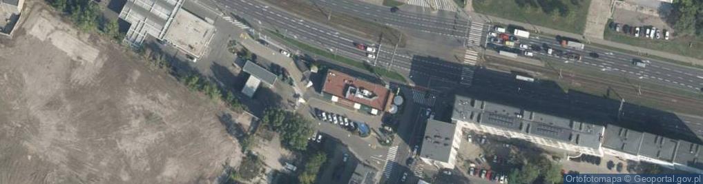 Zdjęcie satelitarne McDonald's