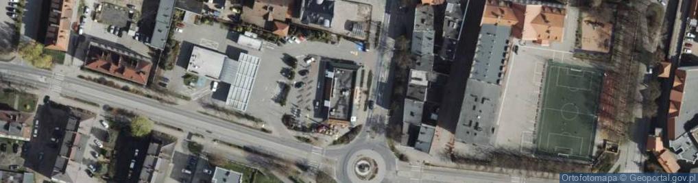 Zdjęcie satelitarne McDonald's