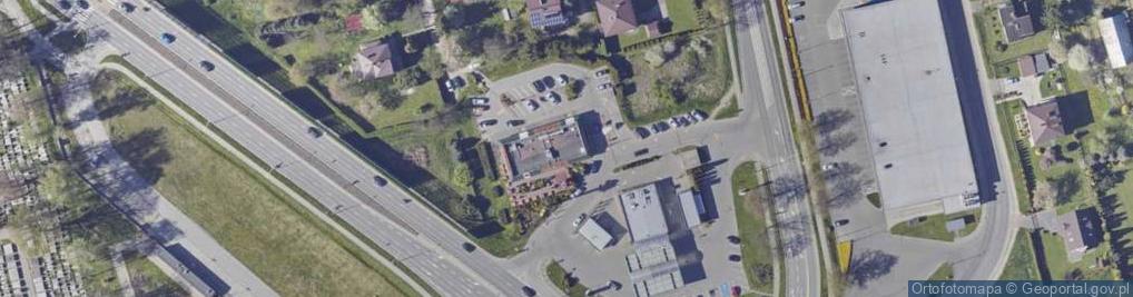 Zdjęcie satelitarne McDonald's