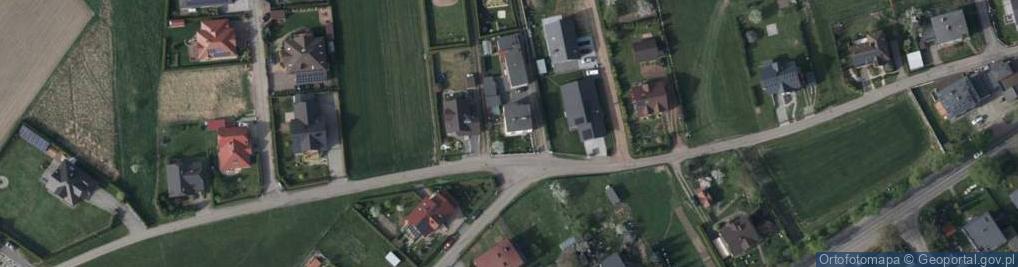 Zdjęcie satelitarne A i K. Meble