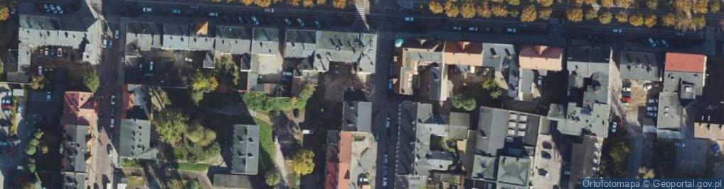 Zdjęcie satelitarne Bella Studio Mebli Kuchennych Merino Styl Sklep Tekstylny Bernadeta Serkowska Marek Serkowski