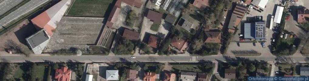 Zdjęcie satelitarne Dompol - drewniane domki