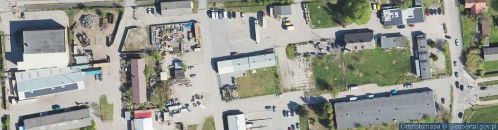 Zdjęcie satelitarne Milena. PPHU. Lewandowski W.