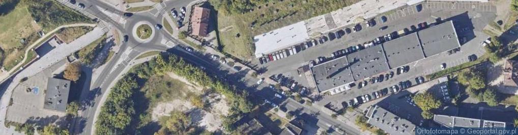 Zdjęcie satelitarne Senpo Toruń, Centrum Handlowe Twierdza