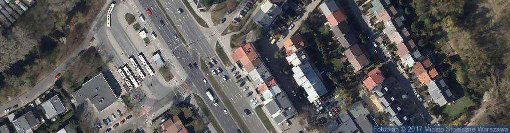 Zdjęcie satelitarne Sklep z tkaninami Warszawa - Impresje