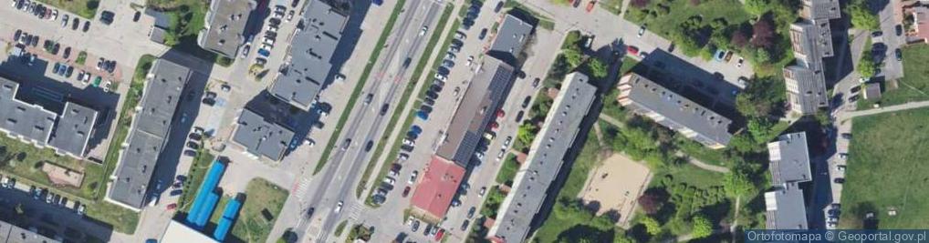 Zdjęcie satelitarne Trans-Meb Studia Kuchenne Krzysztof Bieliński