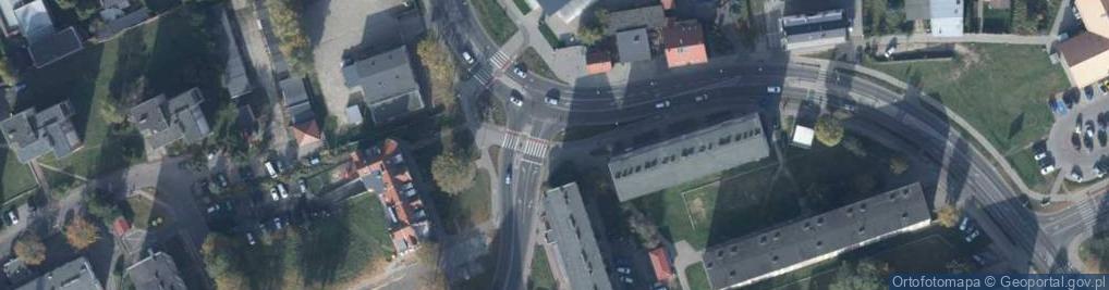 Zdjęcie satelitarne Netia Choszczno światłowód TV