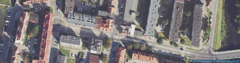 Zdjęcie satelitarne Netia Gryfice światłowód TV